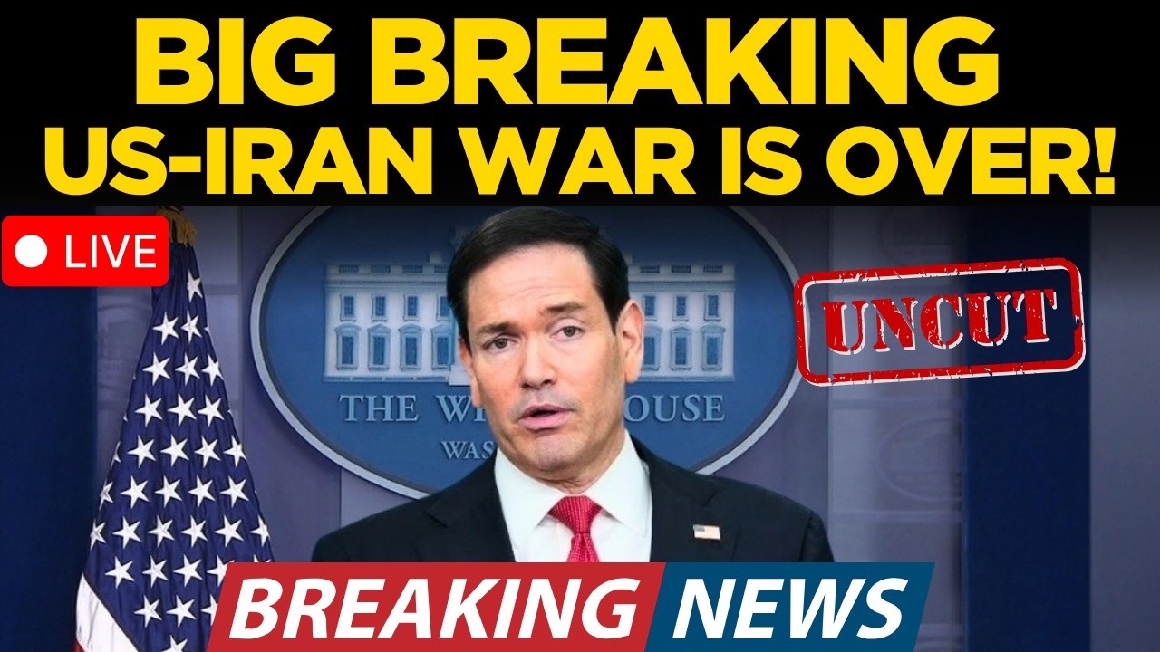 Marco Rubio LIVE: Iran-US War Is Over? Rubio Drops Major Peace Deal Bombshell | World News LIVE