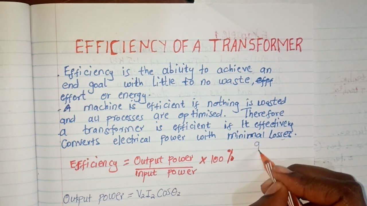 #How to calculate efficiency of a transformer