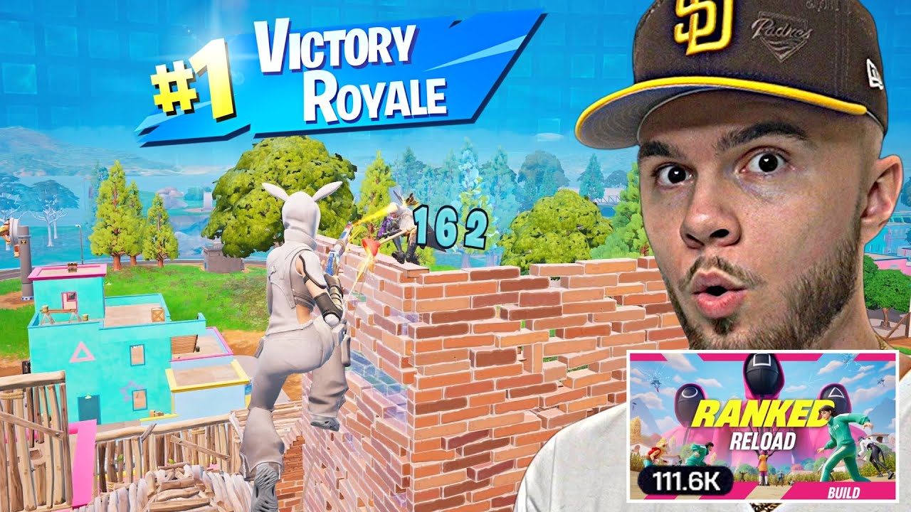 Уничтожение рейтинговых соло-игр Fortnite Reload... (Земля кальмаров)