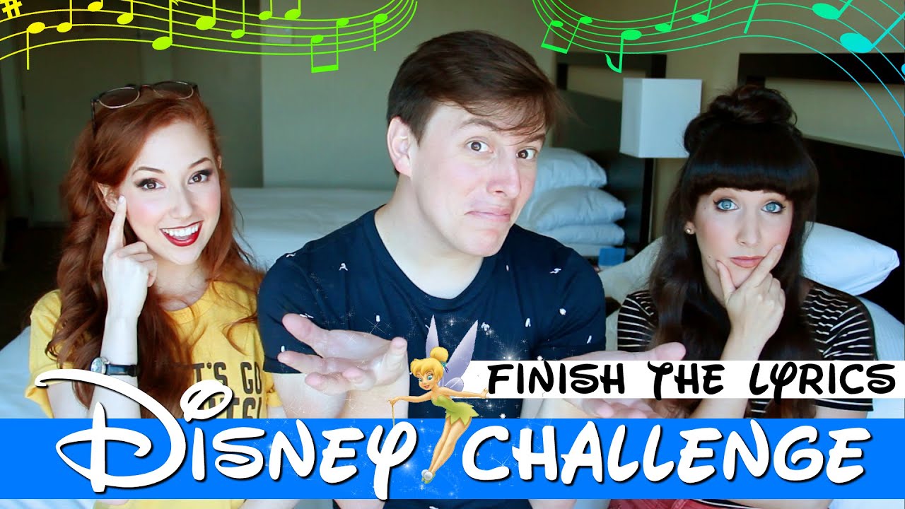 DISNEY CHALLENGE: FINISH THE LYRICS (ft. Thomas Sanders)
