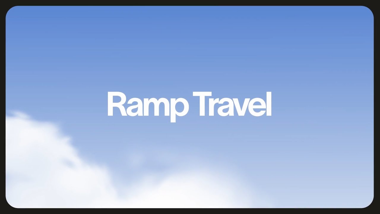 Ramp Travel demo