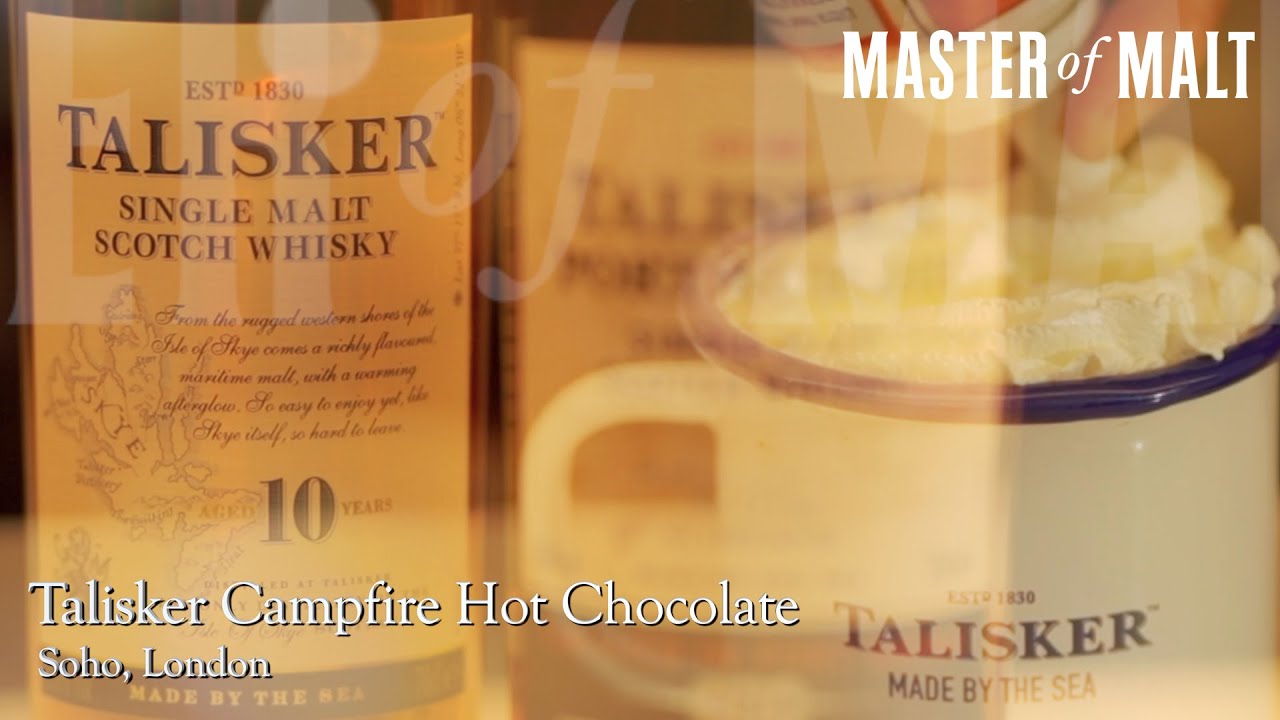 Talisker 10 Year Old &lsquo;Campfire Hot Chocolate&rsquo; serve