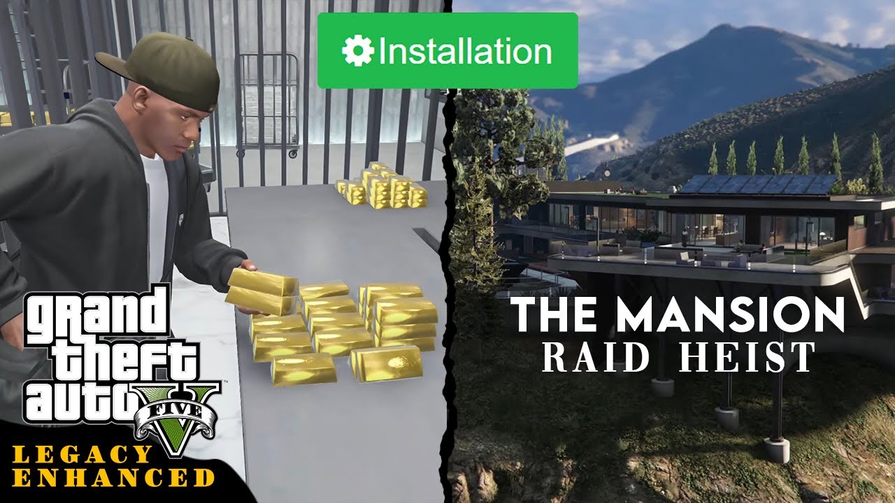 Как установить и играть в режим &laquo;Ограбление особняка&raquo; (сюжетный режим) в GTA 5 с модами | Улучшен...