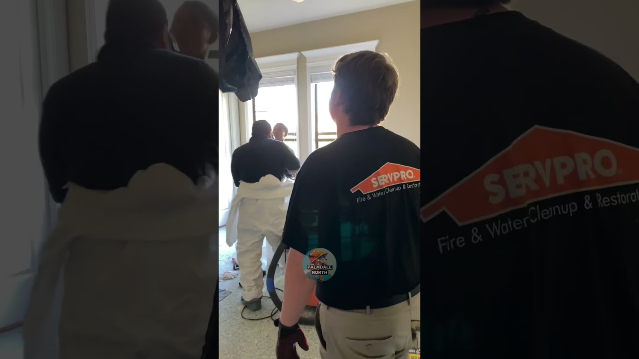 CRAZY Life of a Water Restoration Technician #servpro