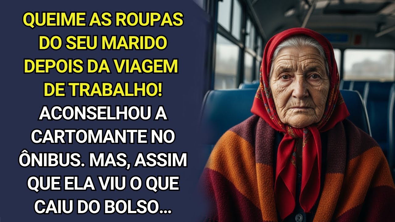 Queime as roupas do seu marido depois da viagem! Aconselhou a cartomante. Mas assim que ela viu...