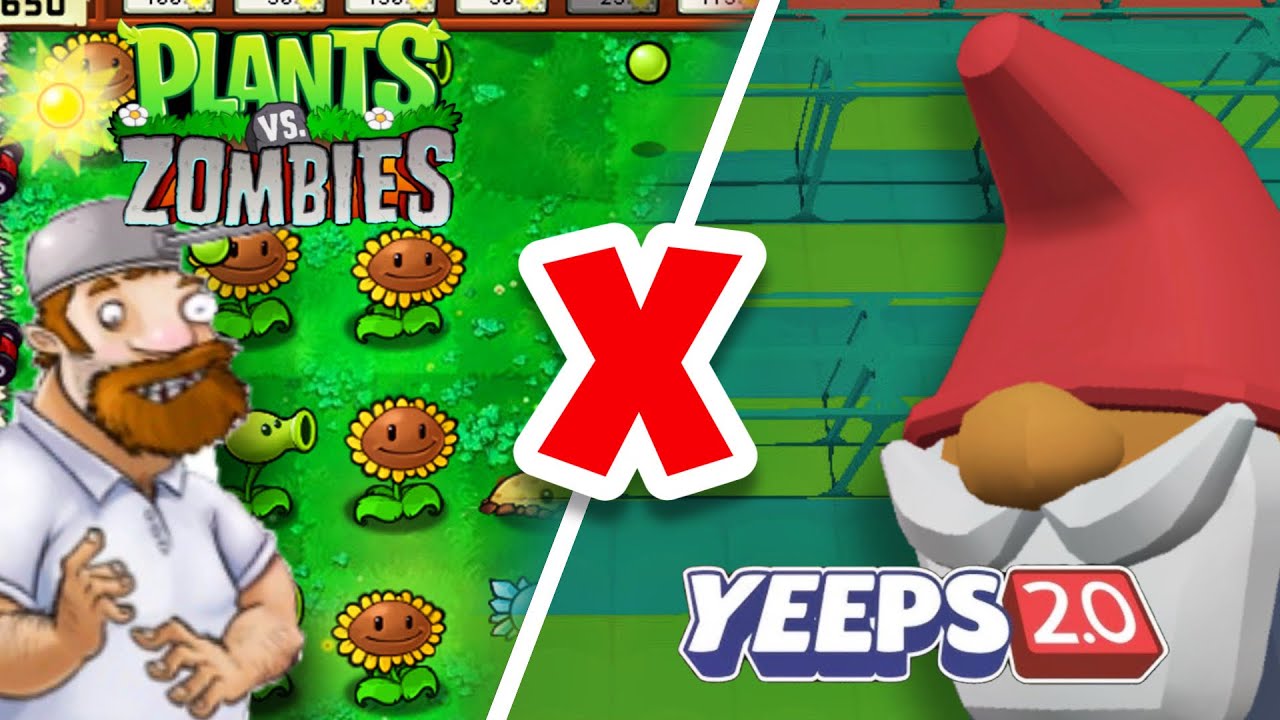 I Made PLANTS VS ZOMBIES In YEEPS!