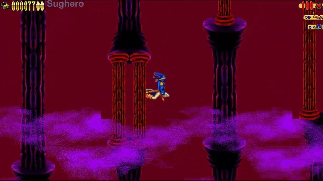 Captain Claw (Custom Level) Column