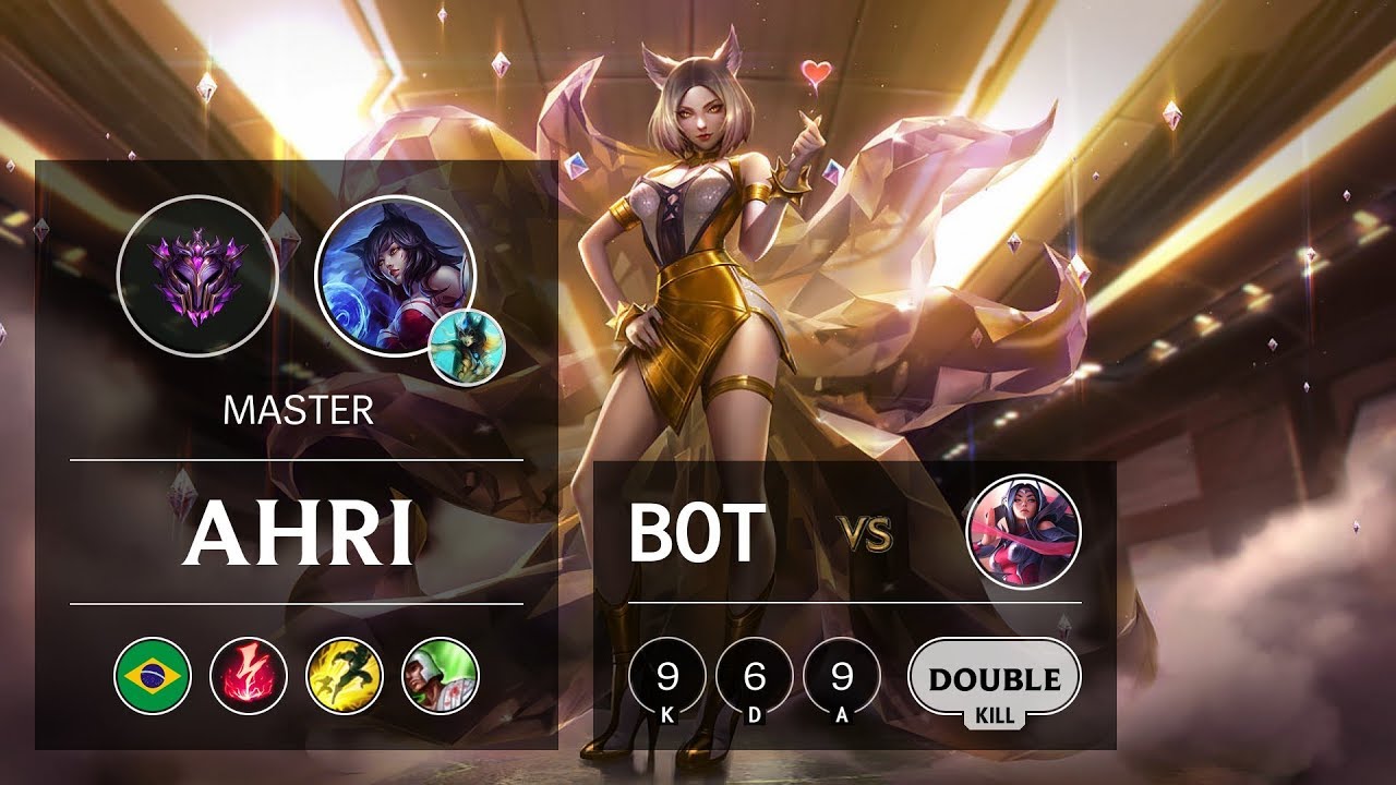 Ahri Bot vs Irelia - BR Master Patch 9.23