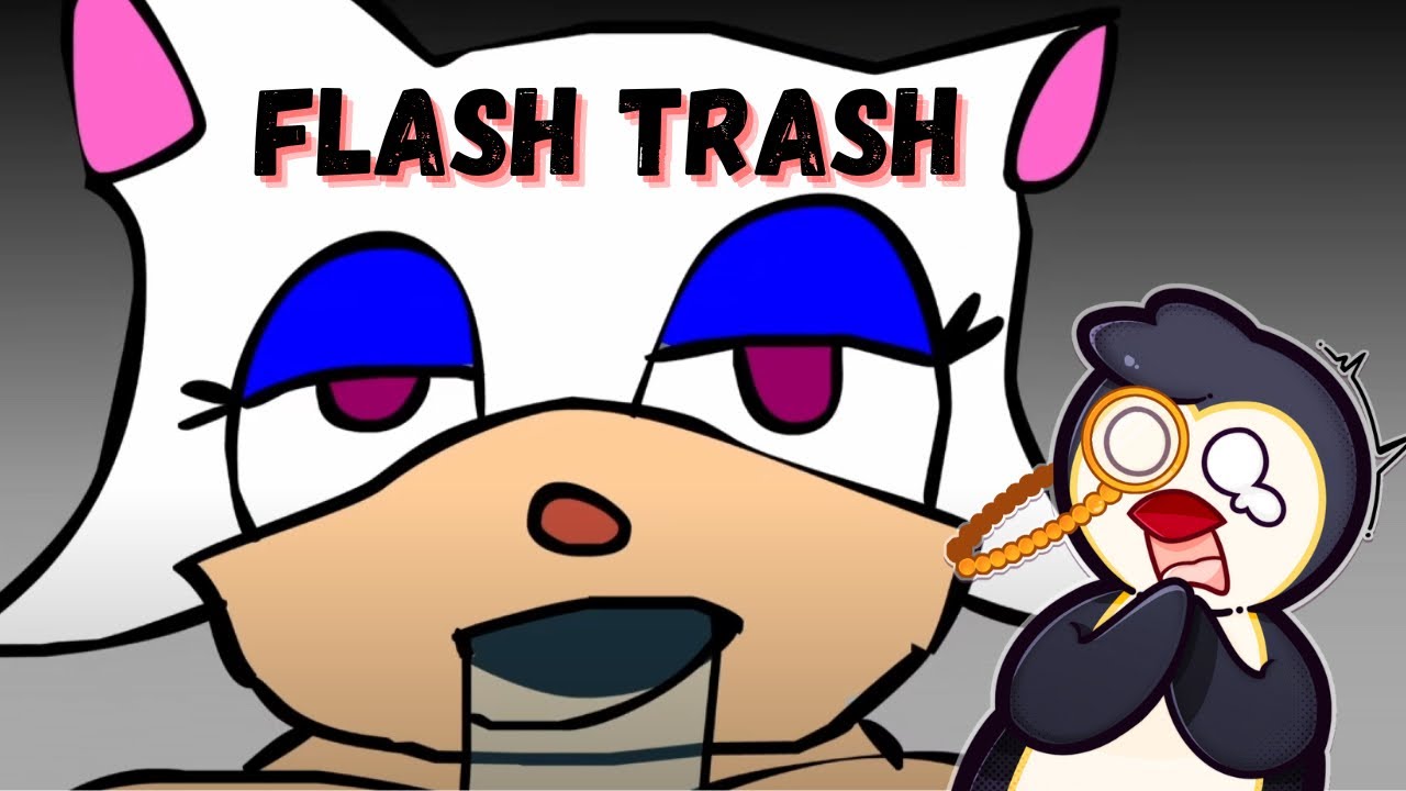 These Sonic flash games are WAY TOO MUCH FOR ME!! (Flash Trash: Episode 4)