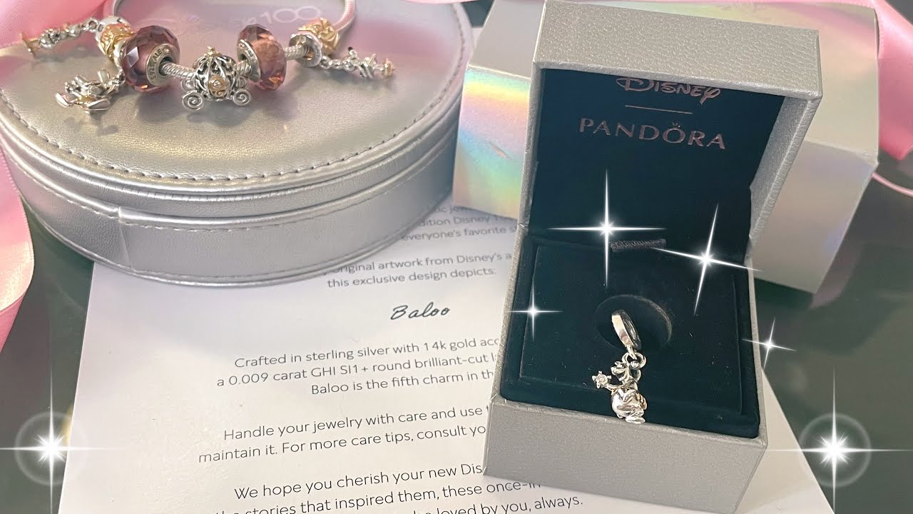 NEW Disney 100 x Pandora Charm: Baloo | Limited Edition ✨🐻💖