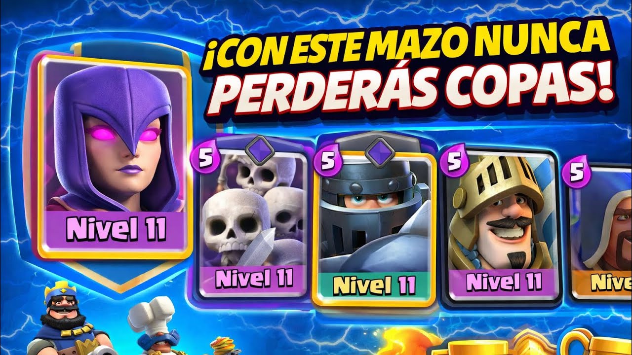 Con este mazo nunca perderás una batalla #clashroyale #supercell #clashofclans 