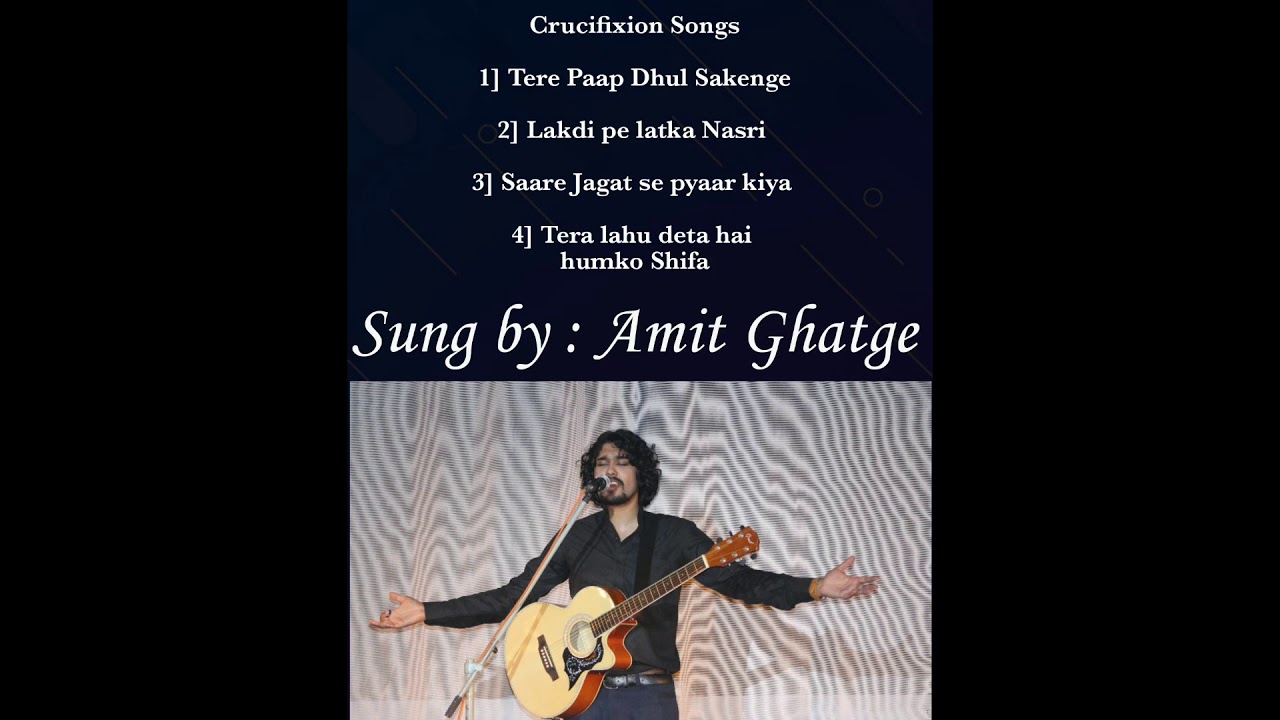 Latest New Hindi Good Friday Crucifixion Songs Cover | Amit Ghatge