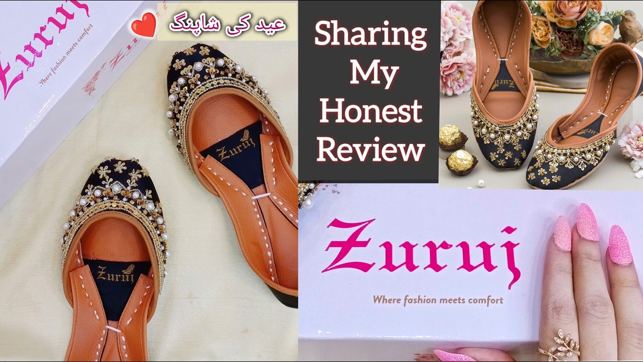 Zuruj khussa review | Zuruj khussa Sale upto 50% sale | Khussa online shopping haul