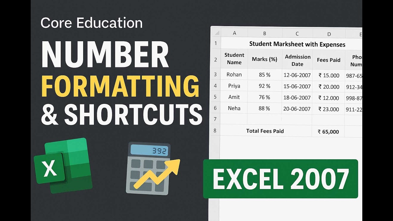 Excel 2007 Formulas Explained Simply