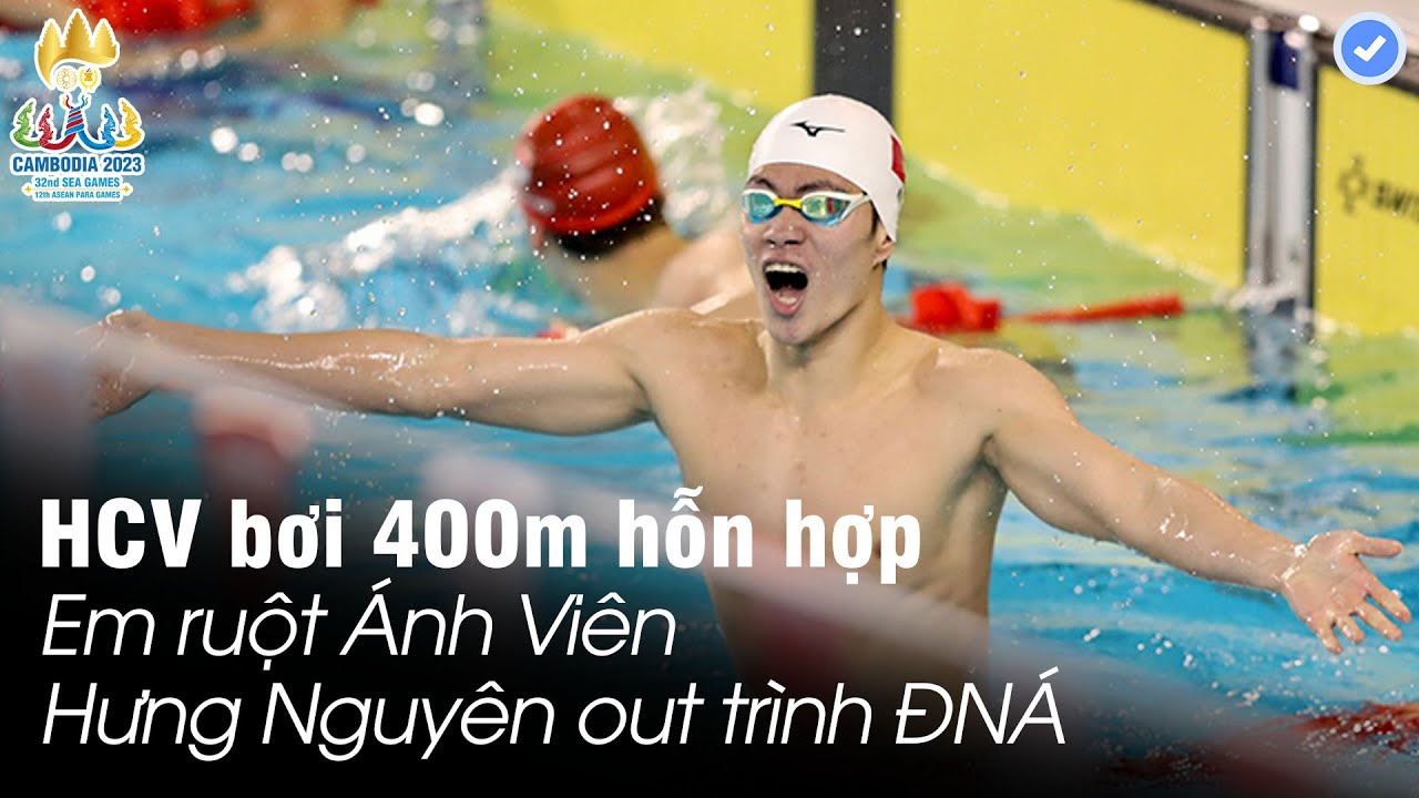 Trần Hưng Nguyên & Em trai Ánh Viên out trình ĐNÁ nước rút ngoạn mục giúp VN giật cả HCV và HCB
