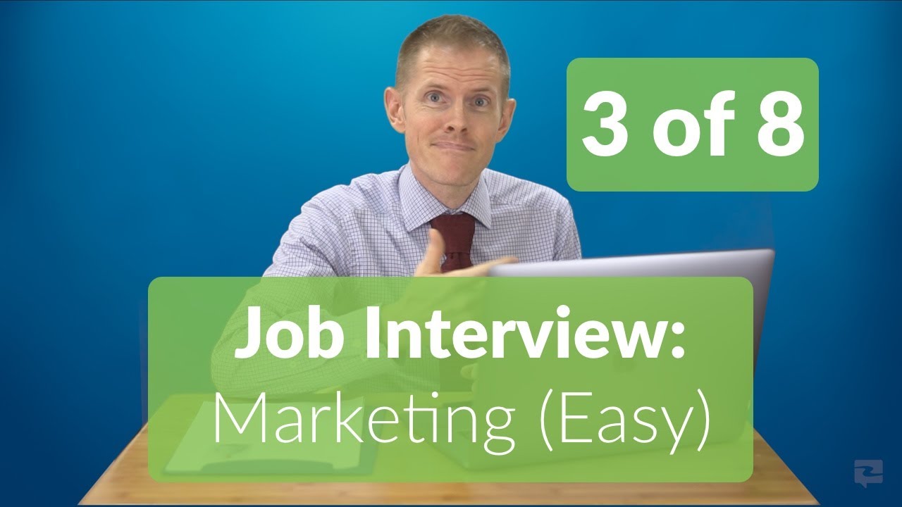 Best English Interview Conversation for Marketing Job (Easy Lesson- Just Repeat!)