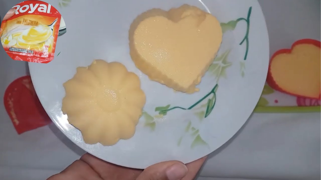 como fazer pudim de baunilha de saquinho royal