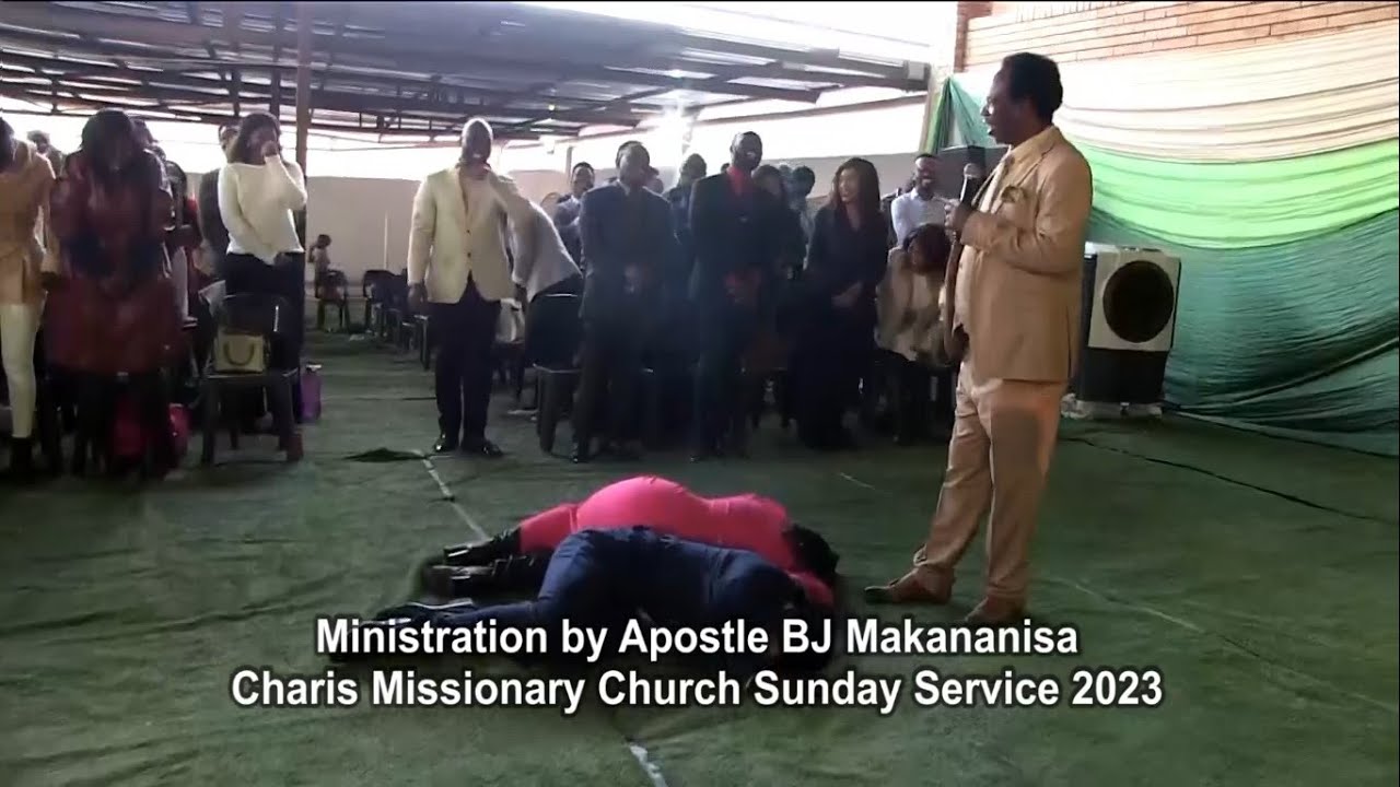 HEAR GOD SPEAK through Apostle BJ Makananisa as He prays for HIS FAMILY TO MINISTER