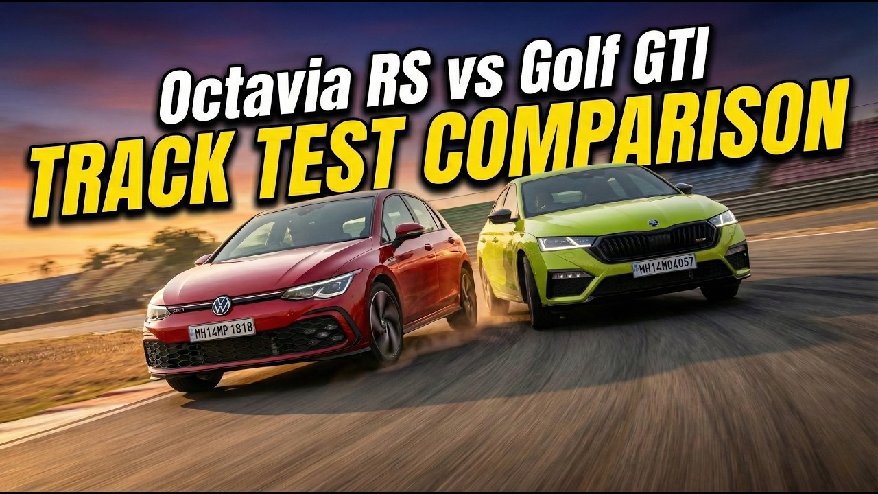 Volkswagen Golf GTI против Skoda Octavia RS | Время прохождения круга, ощущения на трассе и верди...
