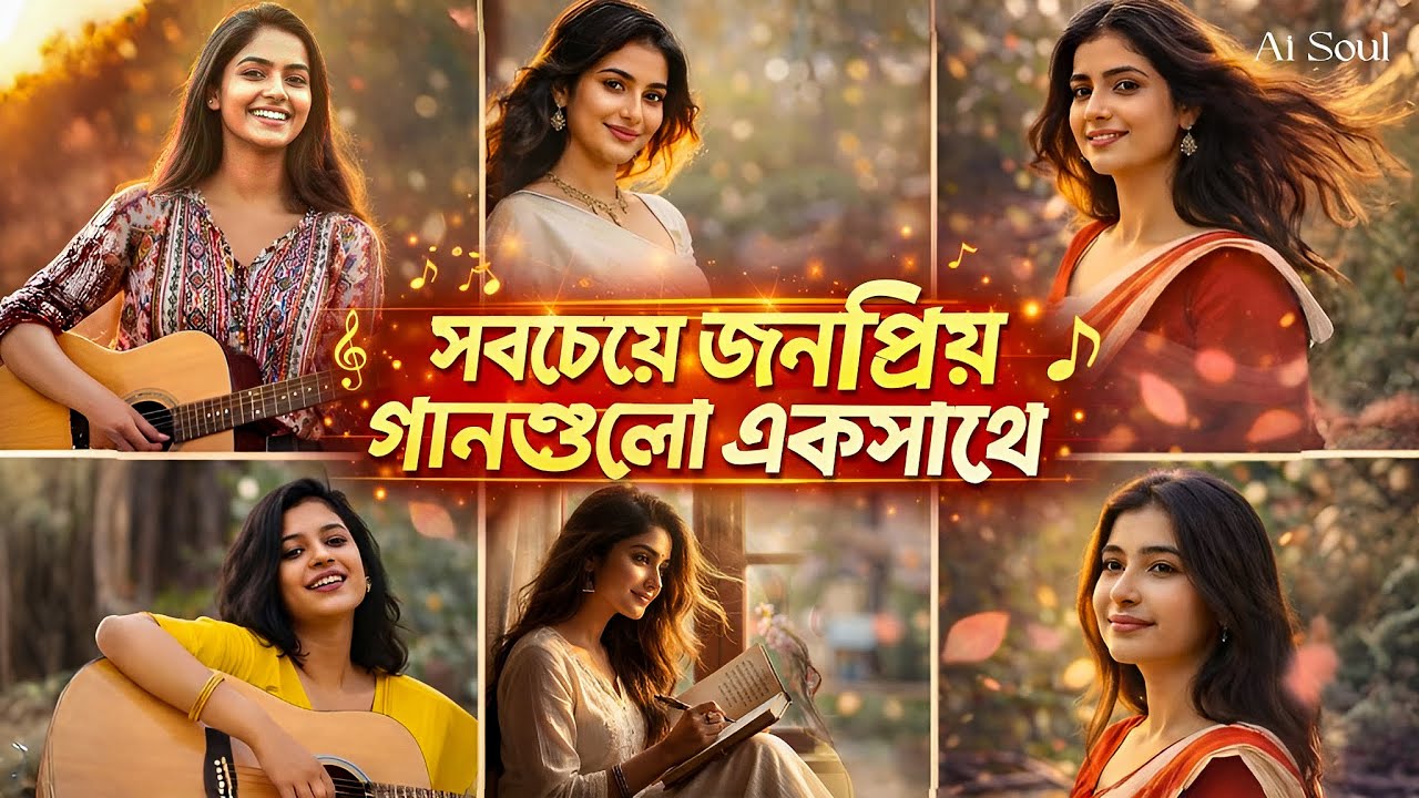 সবচেয়ে জনপ্রিয় বাংলা প্রেমের গান | Heart Touching Bengali Love Songs | Jukebox | Ai Soul