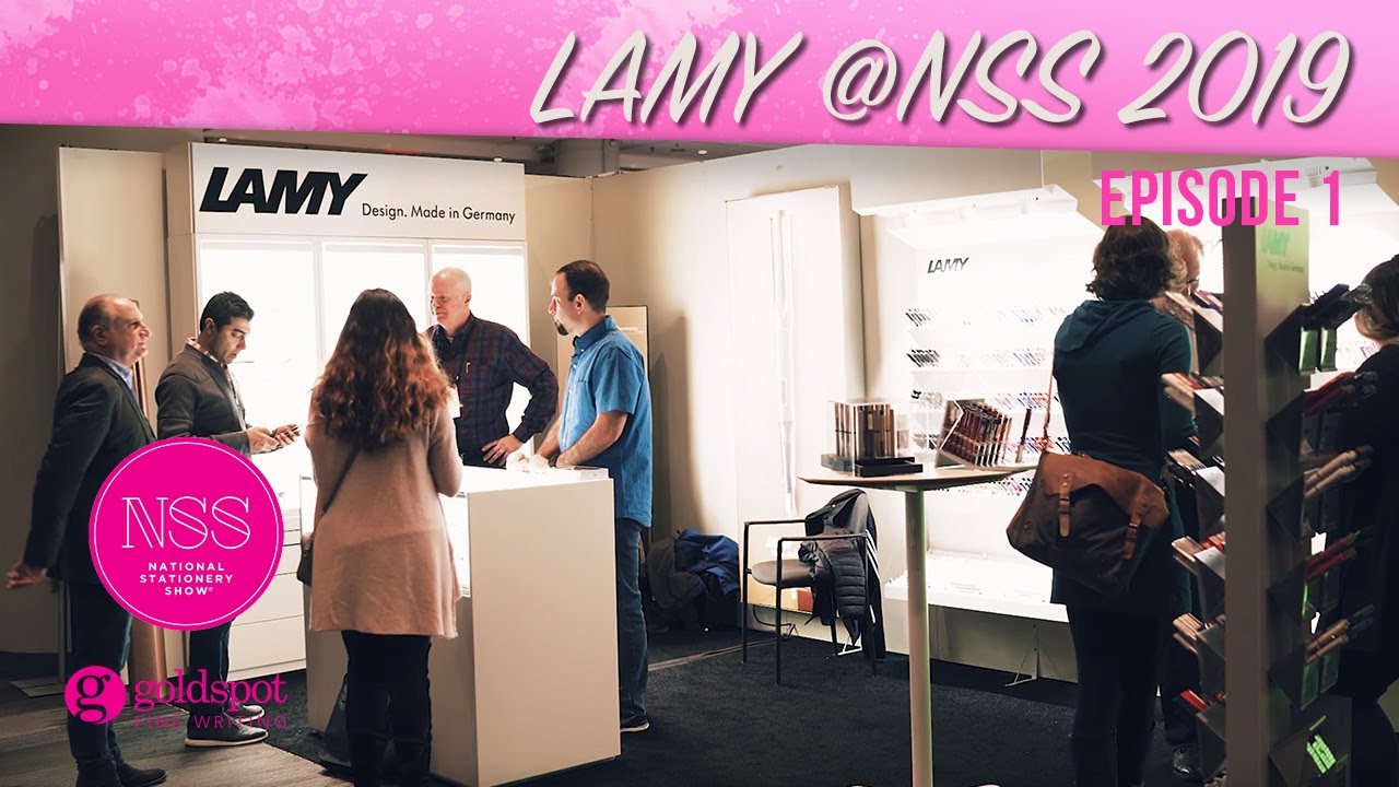 2019 Lamy Pens @ National Stationery Show, ep. 1