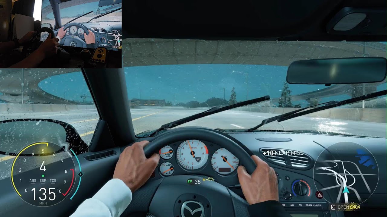 The Crew Motorfest - Driving in the rain! (Steering Wheel + Manual Transmission Gameplay)