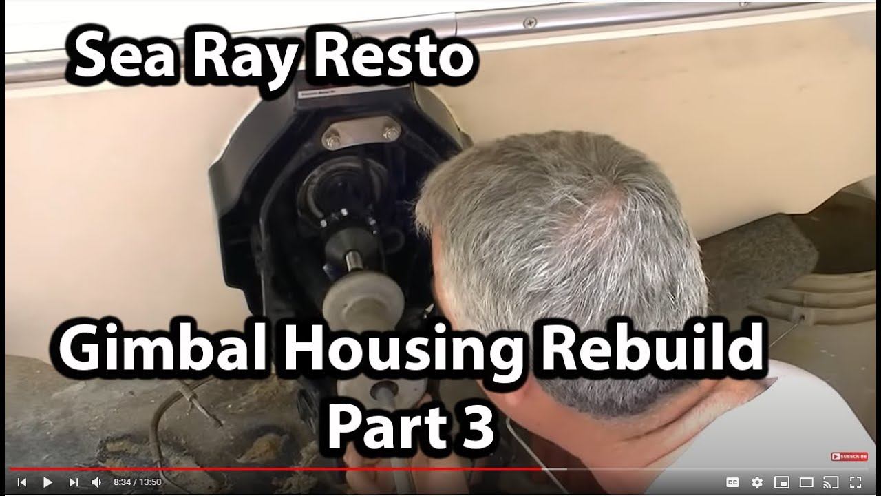 Rebuilding the Gimbal housing and installing the Bearing Part 3 Vlog #52