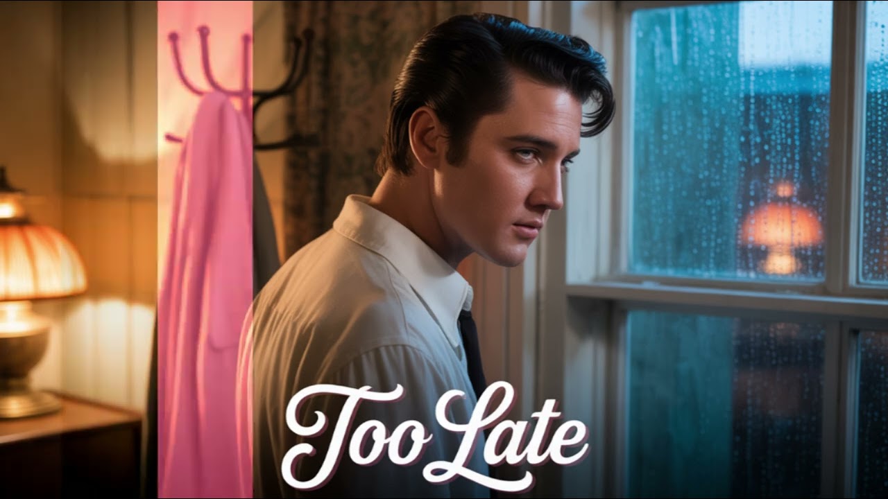 Elvis Presley - Too Late | Timeless Elvis-Style 60s Ballad | Emotional Love Song