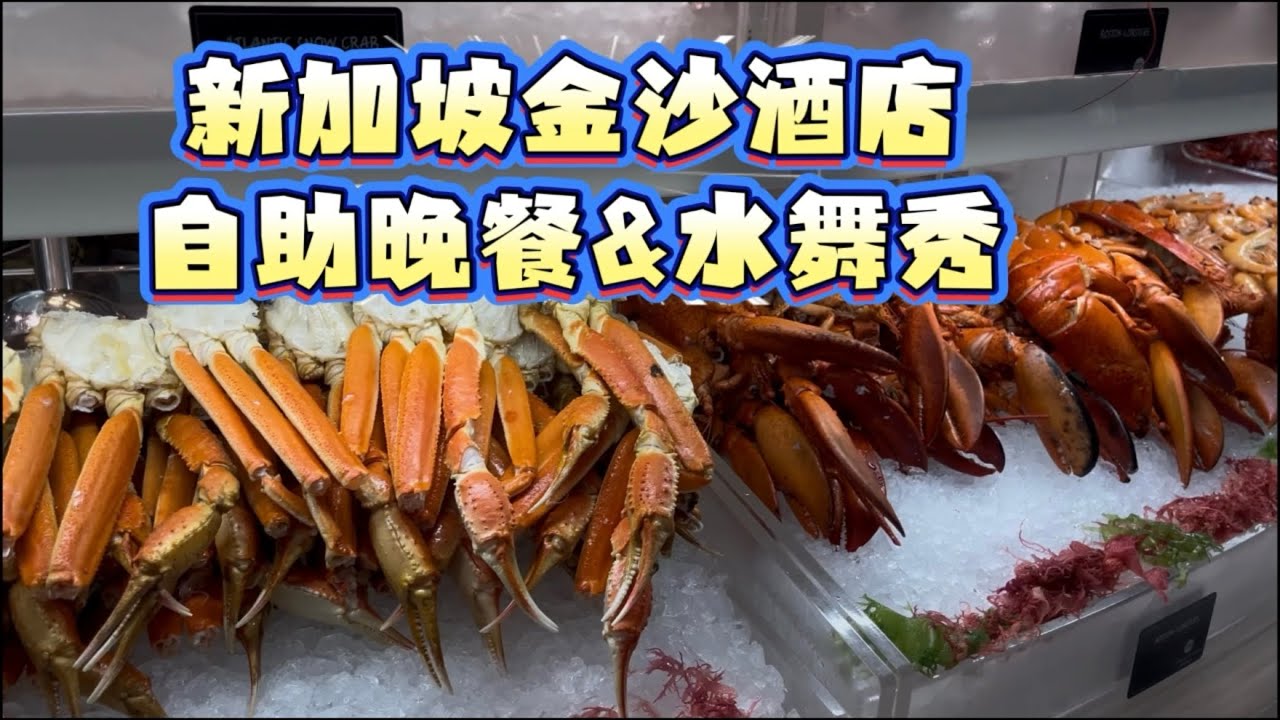 新加坡金沙酒店 自助晚餐 & 水舞秀,Superrobertliu 