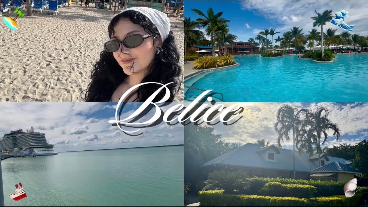 Llegamos a Belice en crucero 🚢 🇧🇿 |Vlogday PT4 #caribe 