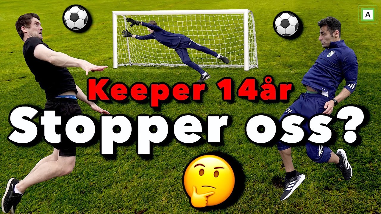 Vi Tester Heade Challenge vs Ung Keeper!
