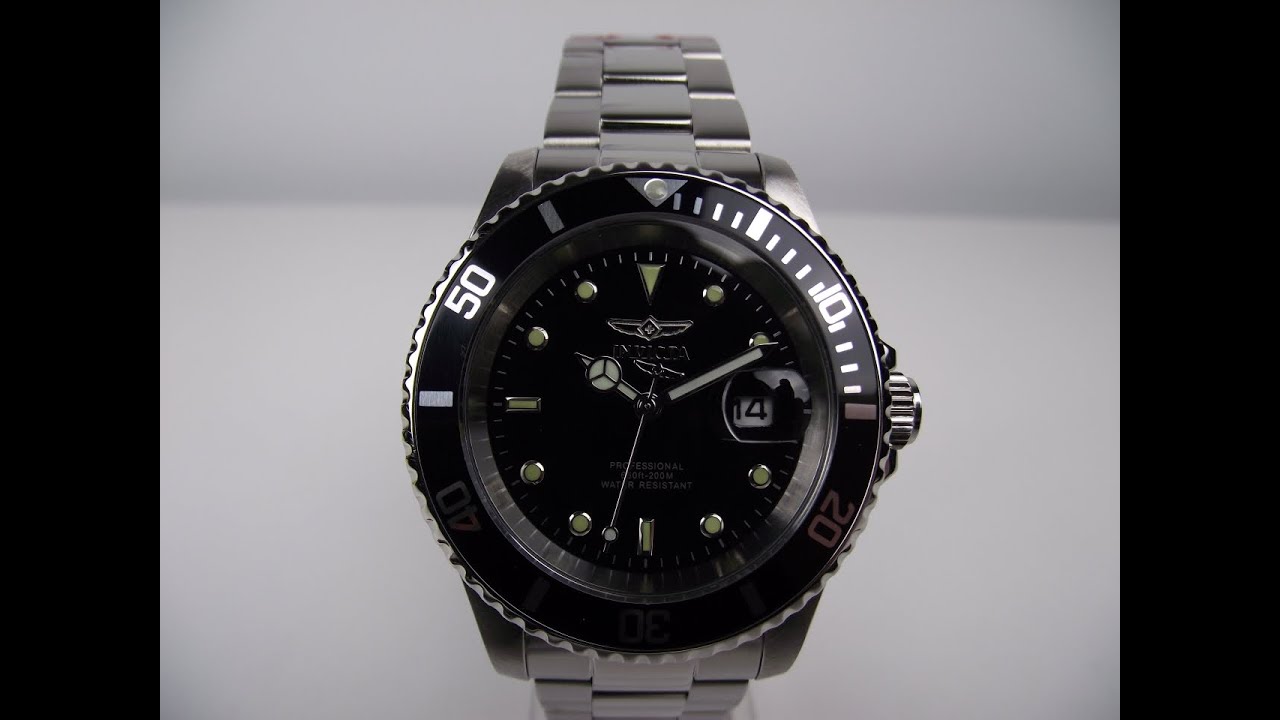 Invicta Pro Diver 26970 Quartz (Submariner Date Homage) 4K Watch Review