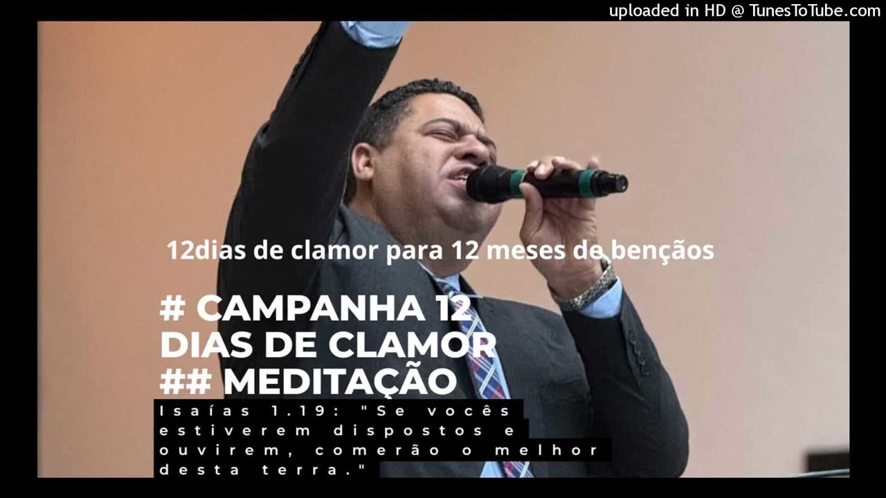 12 DIAS CLAMOR PARA 12 MESES DE BENÇÃOS- NOVEMBRO-INTIMIDADE COM DEUS M