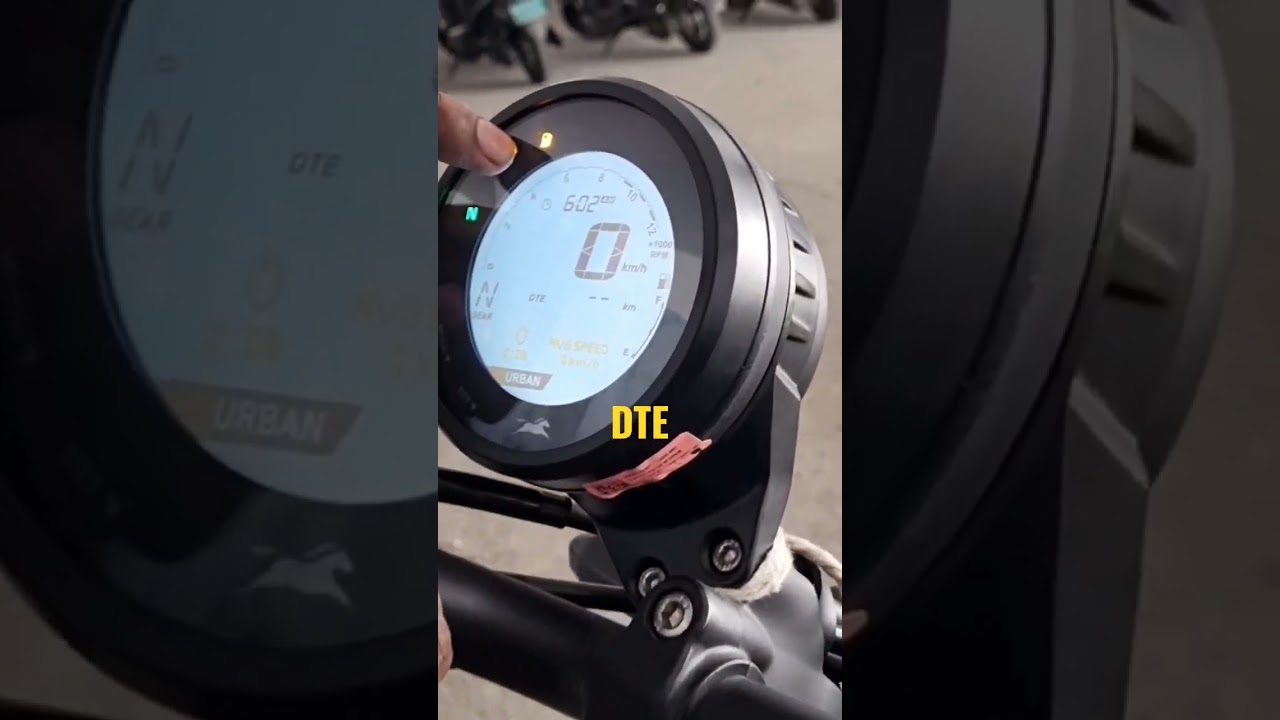 Tvs Ronin Digital Meter Explained || What is DTE in Digital Meters || #tvs #tvsronin225 #ytshorts