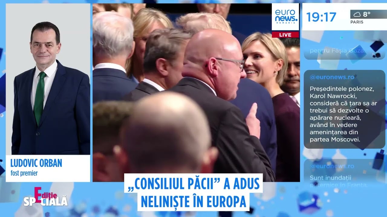 Consiliul pentru Pace propus de Trump. Ce ar fi făcut Ludovic Orban în locul lui Nicușor Dan
