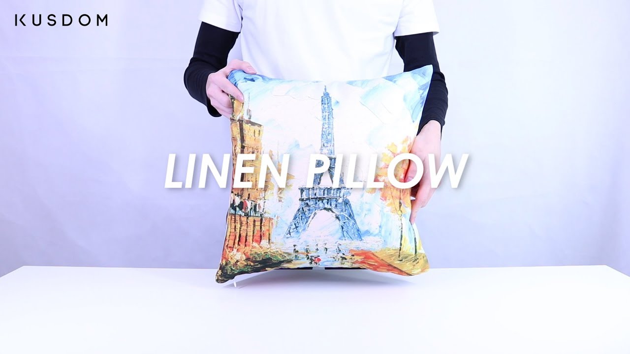 Linen Pillow - Design Your Own