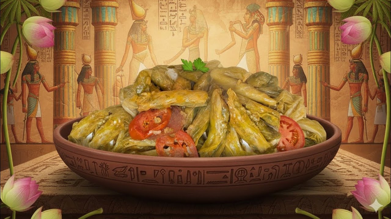 Egyptian stuffed cabbage veg (Mahshi Koronb) محشي كرنب