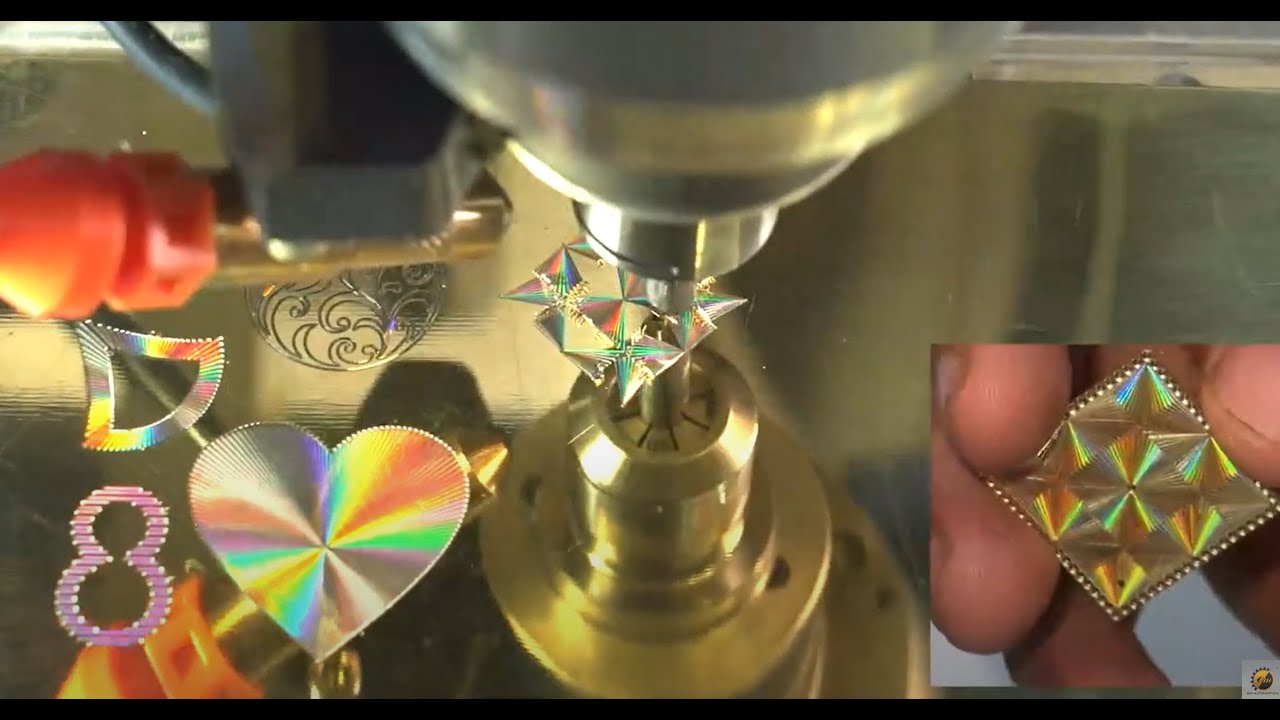 CNC Machine For Sheets & Pendants With Rainbow And Automatic Tool Changer (OM-7FPJ-DH-ATC)