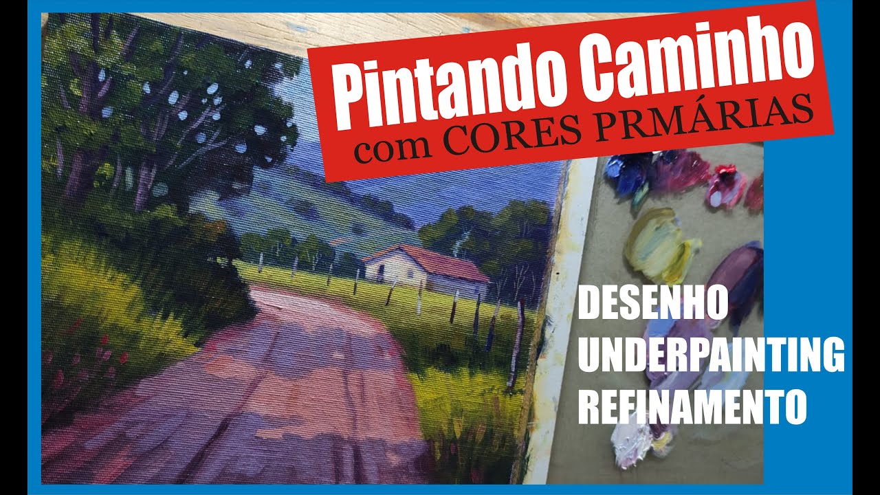 PINTANDO CAMINHO COM AS CORES PRIMÁRIAS
