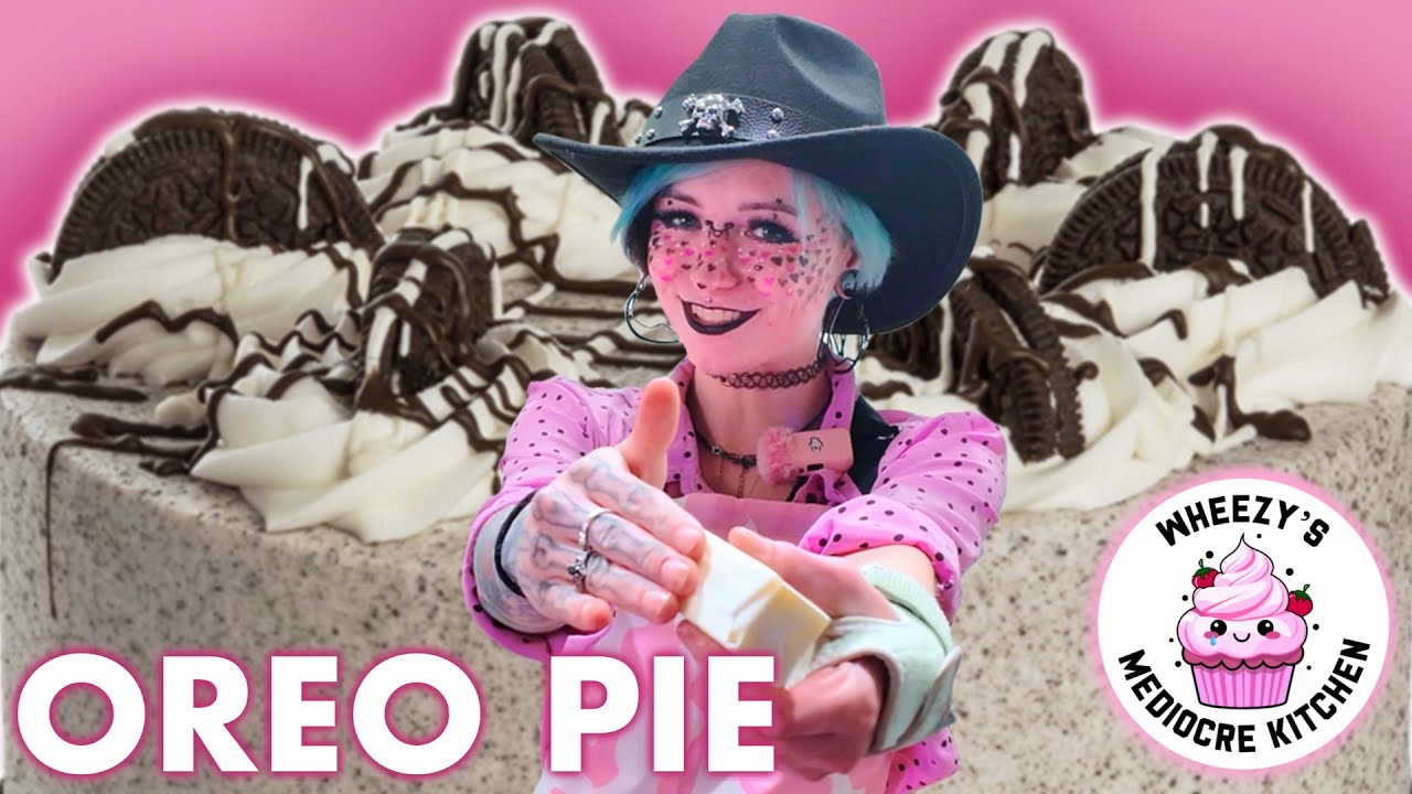 BAKE With Me: Oreo Pie! - NotEasyBeinWheezy