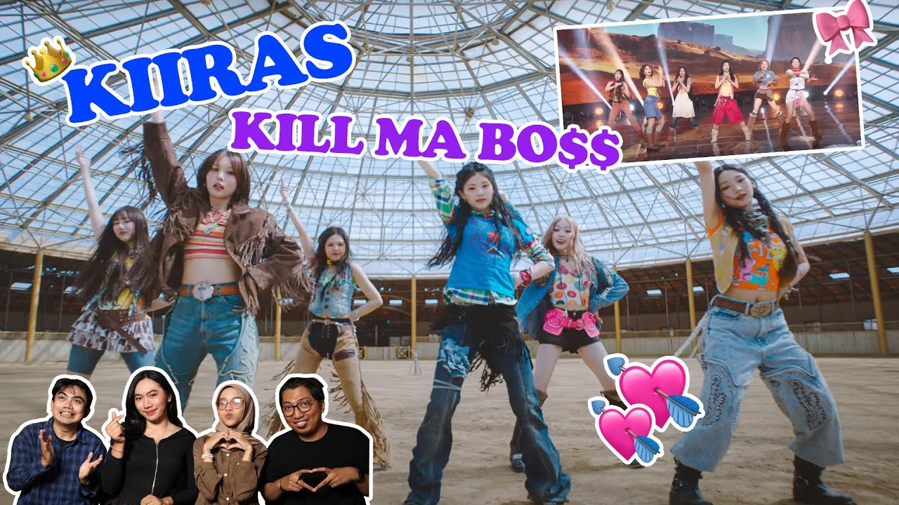 FANS BIG 3 + HYBE REACT TO KIIRAS - K!LL MY BOS$ MV  & PERFORMANCE