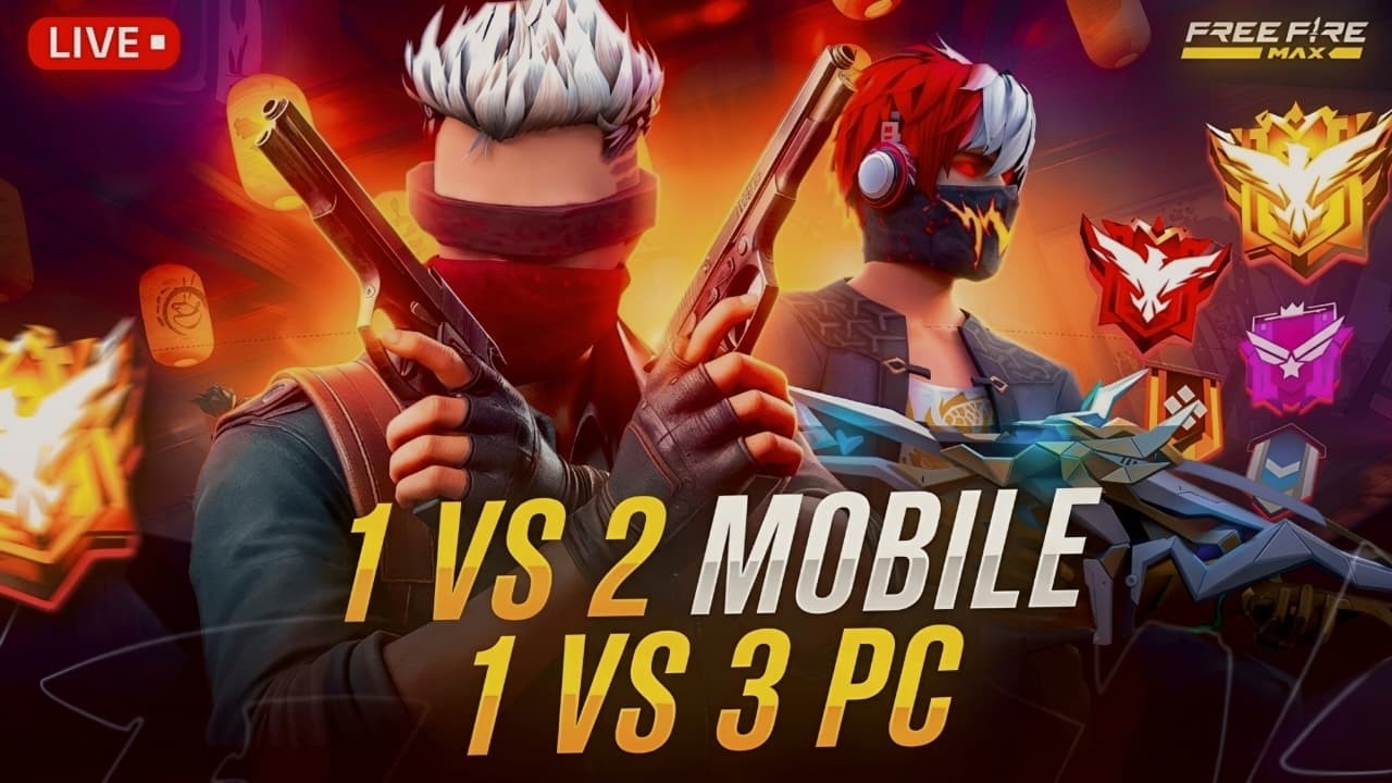 🔴LIVE GUILD TEST 1 VS 2 / FF LIVE | GUILD TEST LIVE / FREE FIRE LIVE🔴 #freefirelive #viralvideo