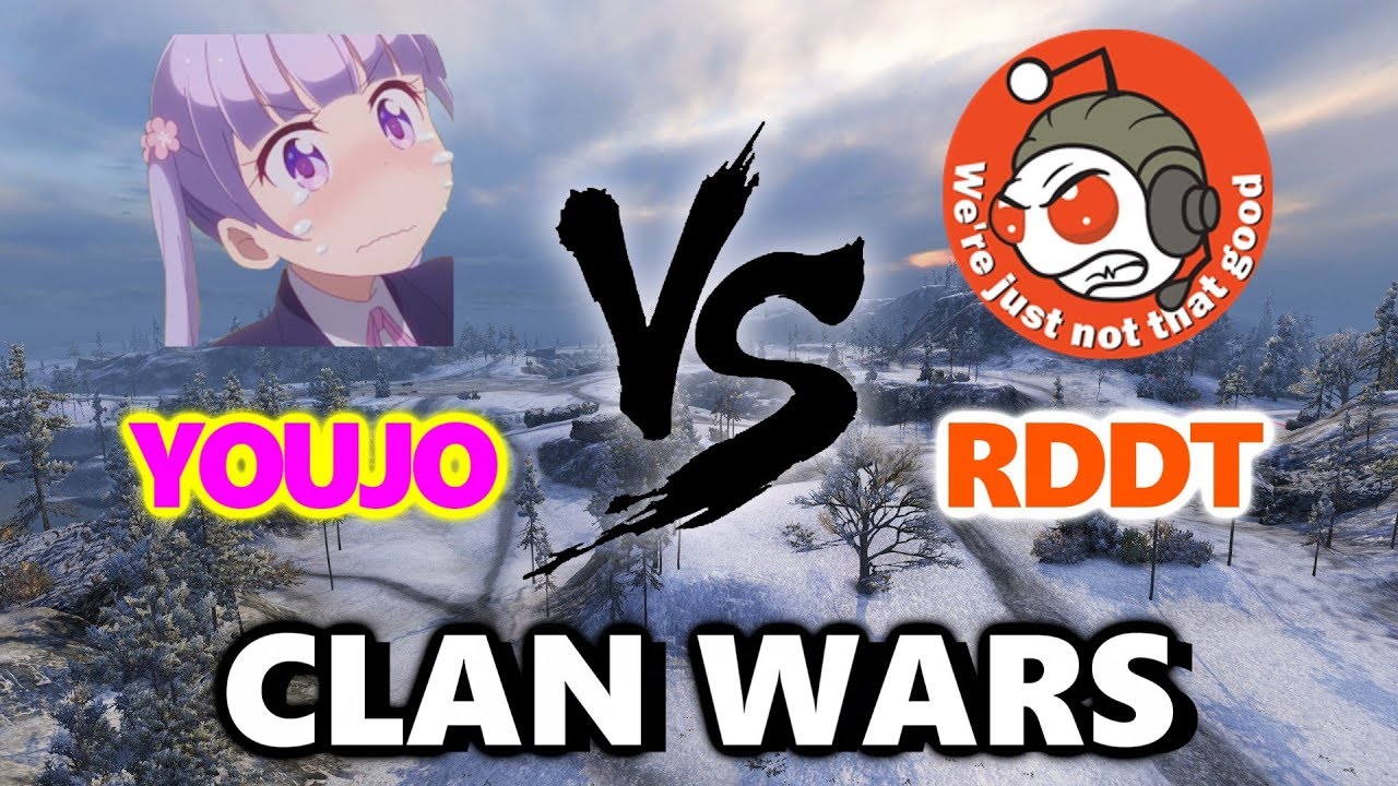 World of Tanks - YOUJO vs RDDT - Arctic Region CLIMB! - CLAN WARS #26
