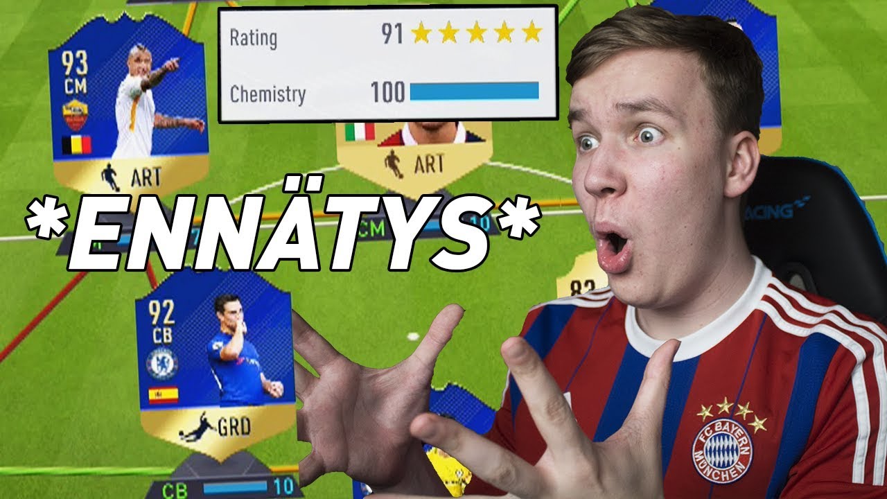 HULLU 191 FUT DRAFT! SAIN 7 TOTSIA!! - FIFA 18 FUT DRAFT TO GLORY #176