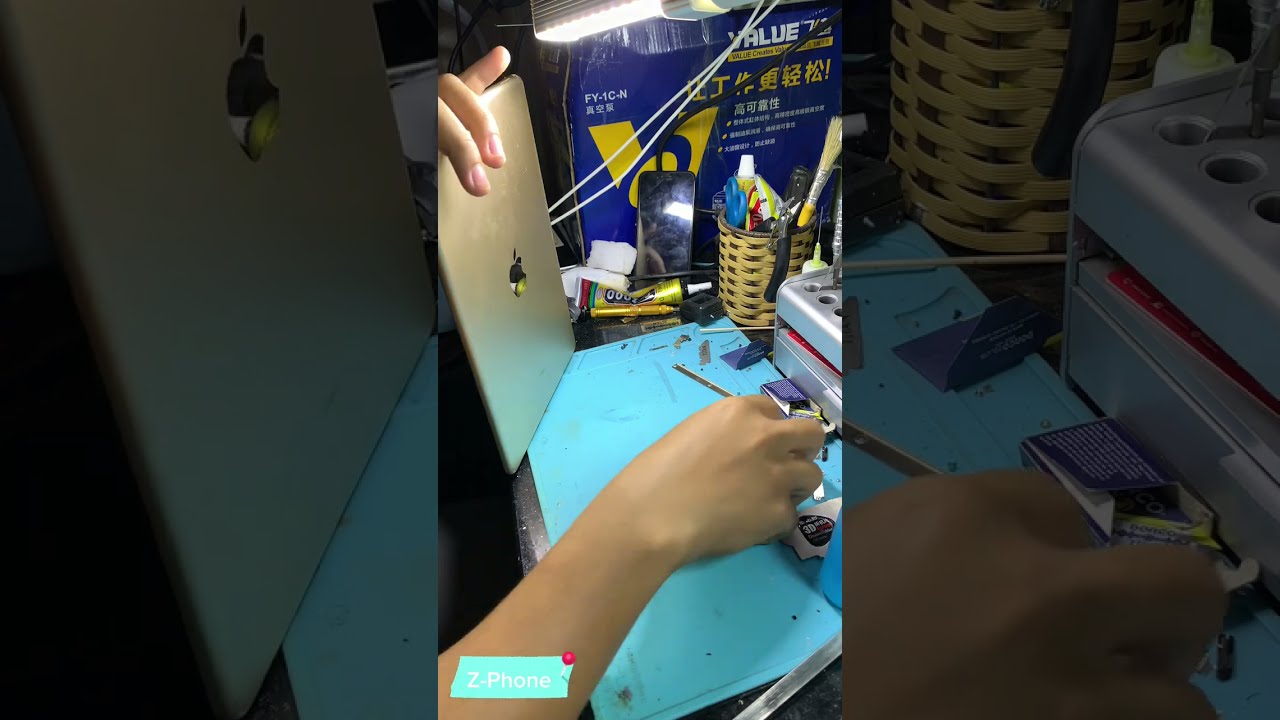 Tháo Màn Hình thay pin ipad pro 10.5 công đoạn từ A Đến Z...!