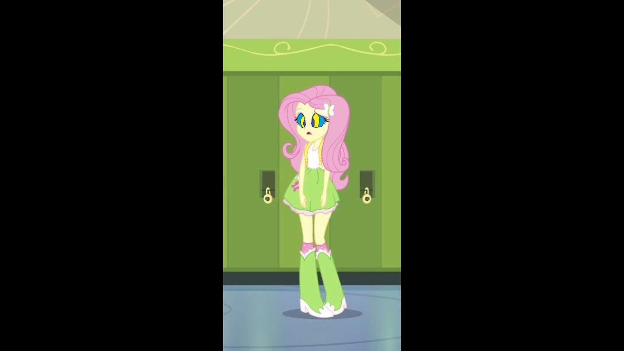 Kaa and Fluttershy