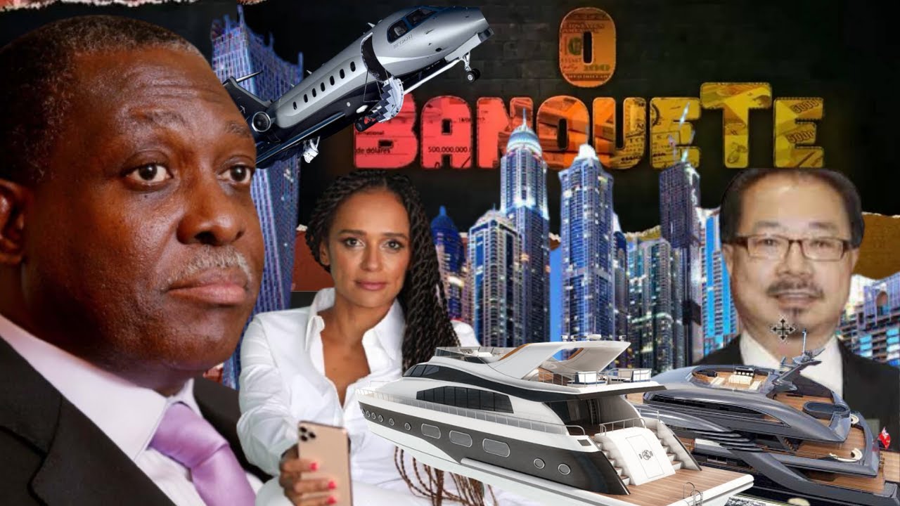 O BANQUETE T.2 EP.3 - COMO MANUEL VICENTE DESVIOU DINHEIROS DA SONANGOL  E CIF | CABINGANO MANUEL
