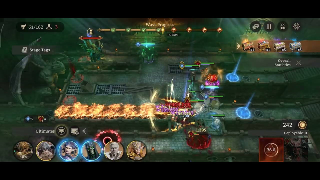 Mossy Quartz | Red 4 | miasma + wardens + scorch | Watcher of realms 