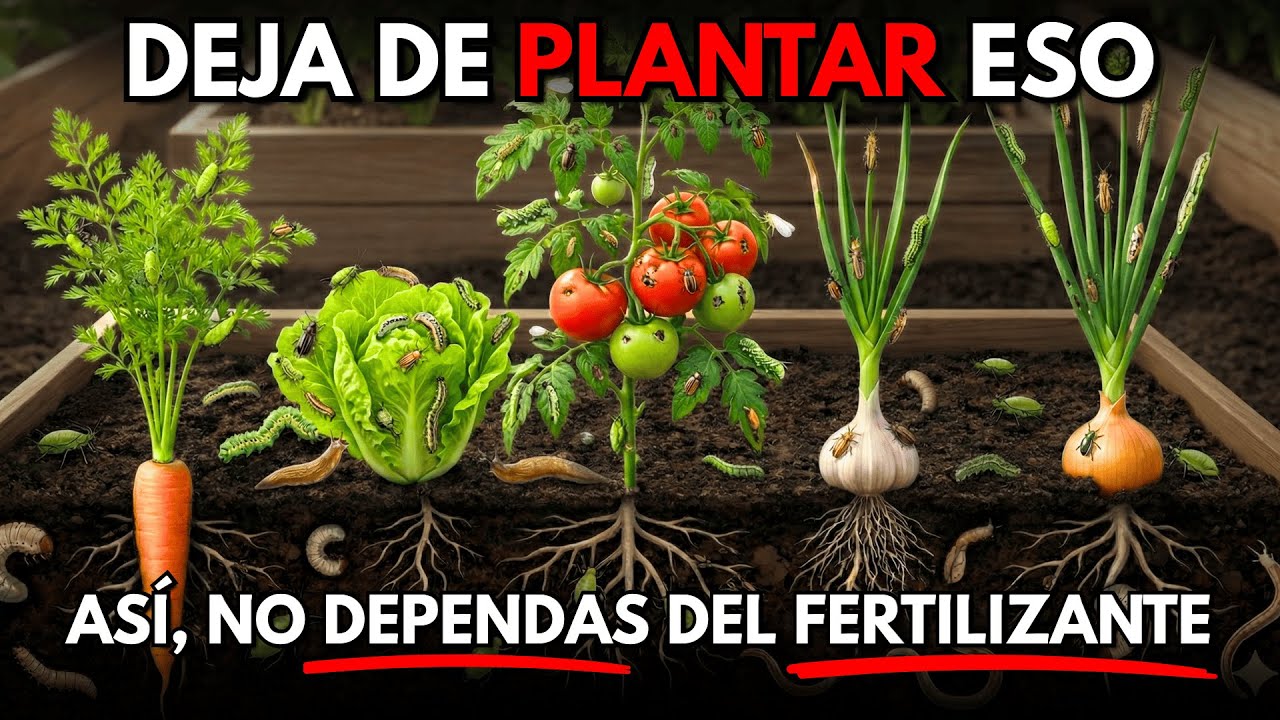 ¡DEJA de Sembrar Estas 5 Plantas “Populares”! (Atraen Plagas y Hacen Depender del Fertilizante)