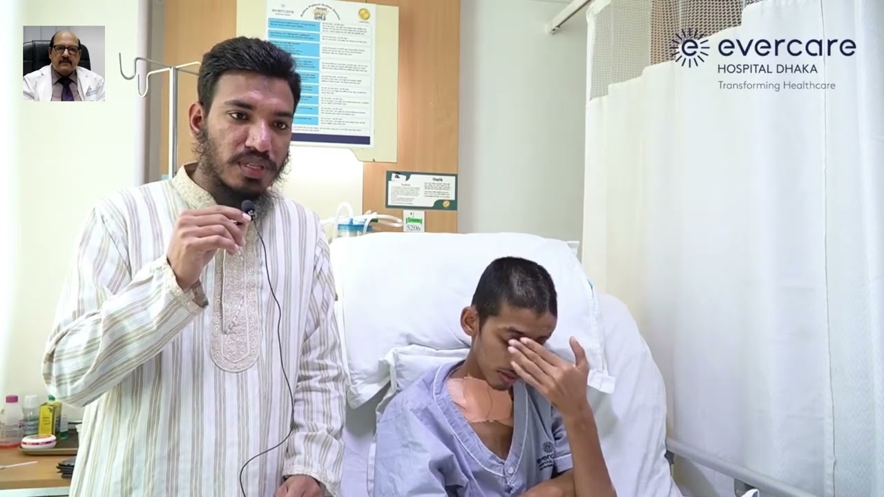 Severe head injury patient, successful recovery. Brain Haemorrhage, Prof. Dr. Md. Zillur Rahman 